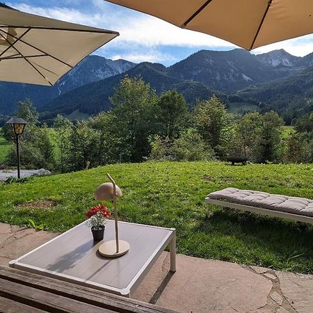 Gemuetliches Berg-Chalet Mit Panoramablick ไบริชเซลล์ ภายนอก รูปภาพ